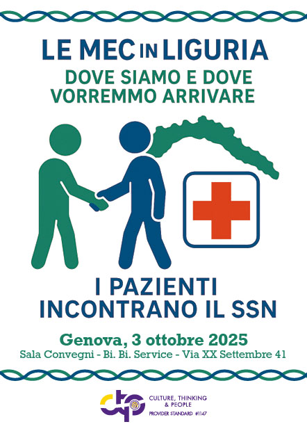 Le MEC in Liguria: dove siamo e dove vorremmo arrivare I pazienti incontrano il SSN - Genova, 03 Ottobre 2025